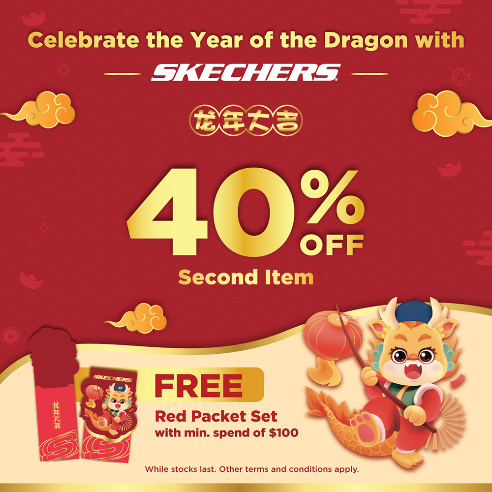 Ring in the Year of the Dragon with Skechers!