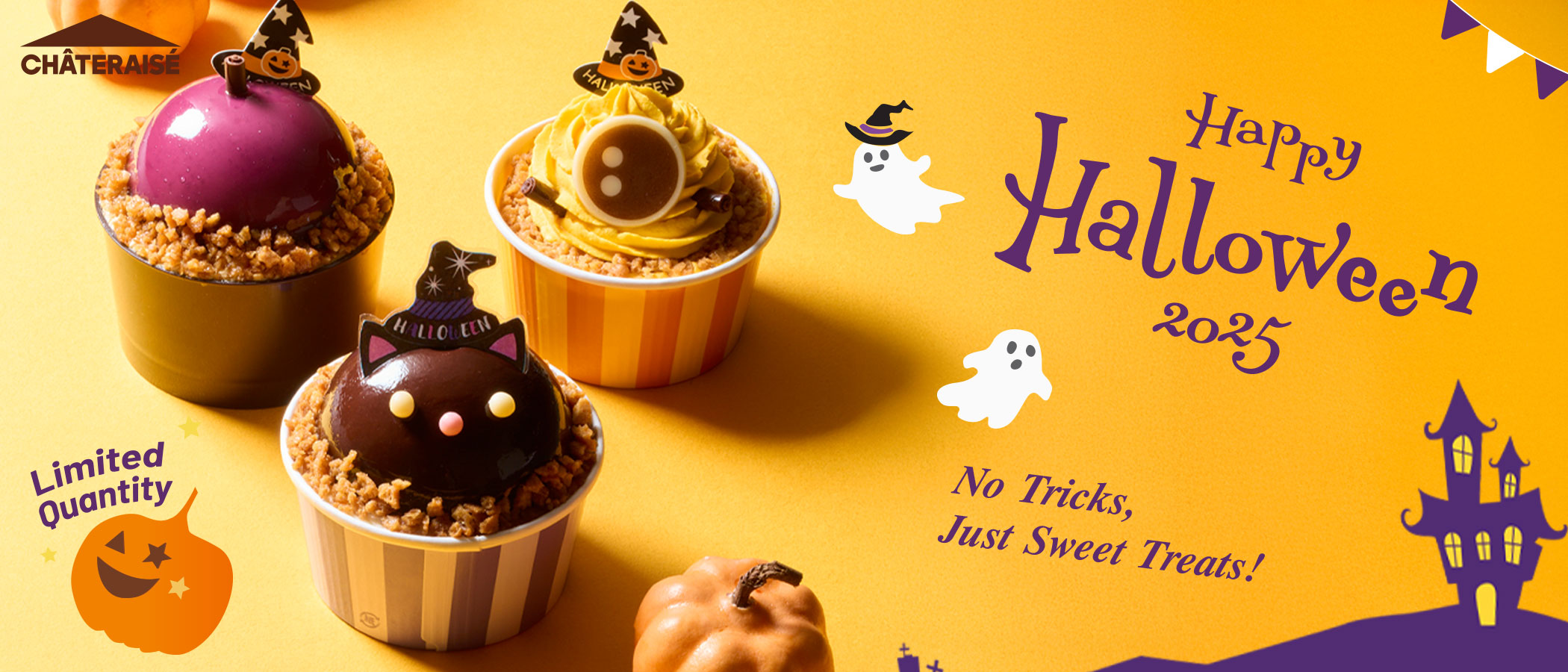 Chateraise’s Spook-tacular Halloween Cakes Are Here!