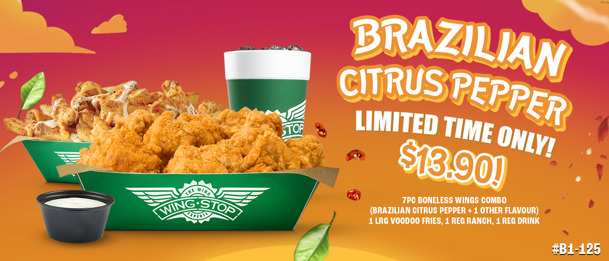 Wingstop’s Brazilian Citrus Pepper