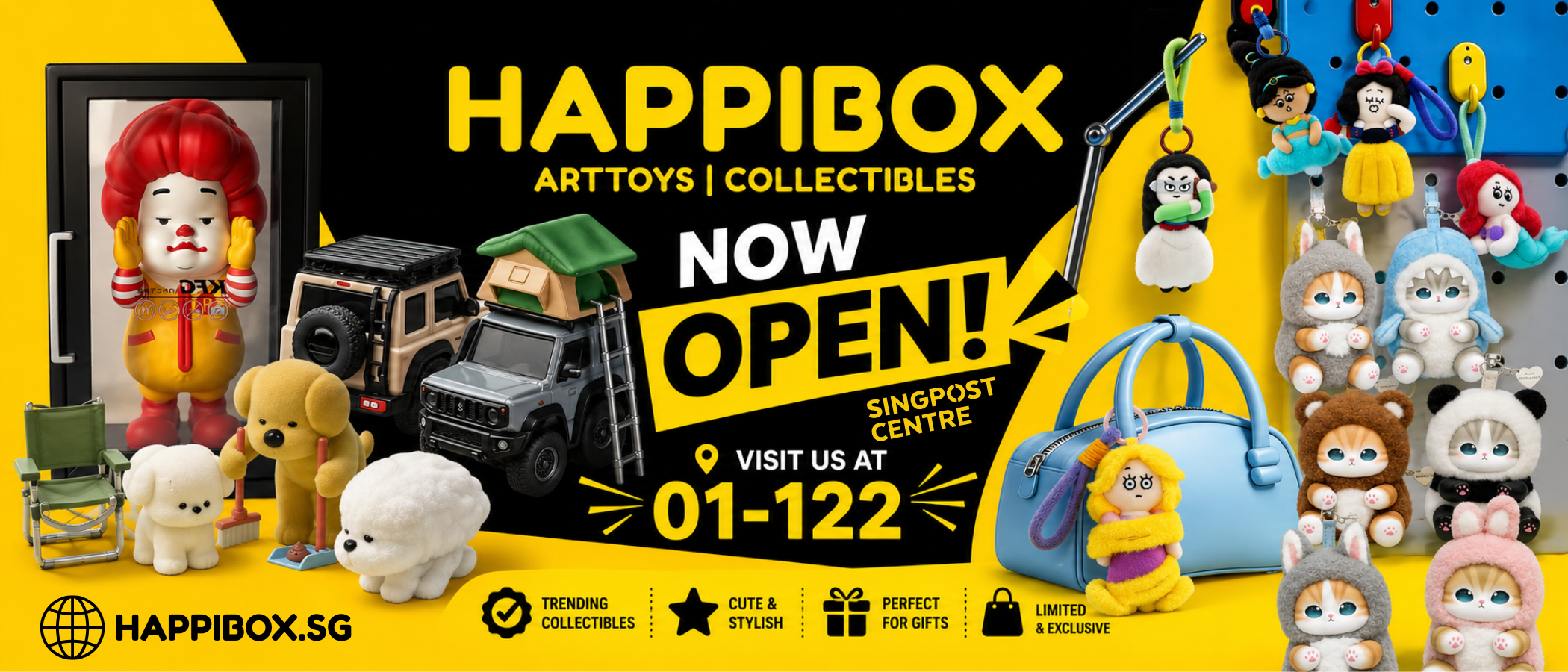 Happibox – Now open at SPC, #01-122!